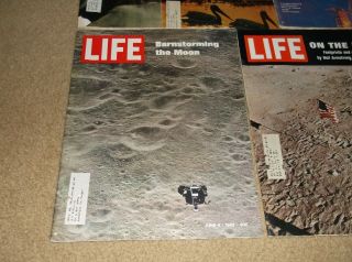 APOLLO MOON Life Magazines (7) issues 1969 NASA Man on the Moon 2