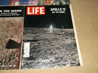 APOLLO MOON Life Magazines (7) issues 1969 NASA Man on the Moon 3