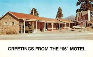 Flagstaff,  Az Arizona 66 Motel Roadside 50 