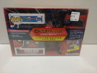 Spider - Man Homecoming Limited Edition Gift Box - Walmart Exclusive Funko Pop 259
