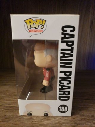 Funko Pop Television Star Trek TNG Captain Picard 188 (Vaulted and Retired) 2