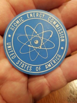 1964 - 65 NY World ' s Fair Irradiated 1952 Dime Souvenir Atomic Energy Commission 2