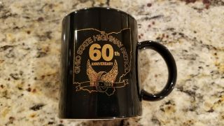 Vintage Ohio State Highway Patrol Police Coffee Mug 60th Anniversary (1993)