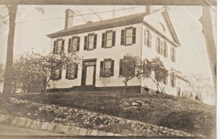 52199.  Ca 1905 Photo Hyde Family Colonial Home East Windsor Ct Warehouse Point