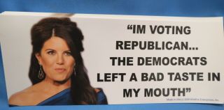 Of 20 Monica Lewinsky Voting For Republican Trump 2020 Stickers