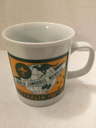 Boy Scout 16th World Jamboree Mundial 1987 - 88 Australia Commemorative Mug Cup