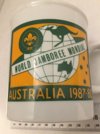 Boy Scout 16th World Jamboree Mundial 1987 - 88 Australia Commemorative Mug Cup 7