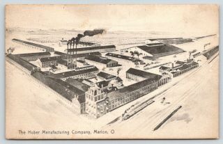 Marion Ohio Huber Manufacturer Company Birdseye Steam & Gas Engine Factory C1908