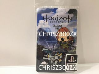 Horizon Zero Dawn Aloy / Thunderjaw Enamel Pin Set A - Metal Guerilla Games