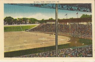 Kansas City,  Missouri - Kansas City Municipal Baseball Stadium - Negro League