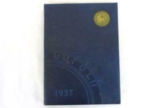 The Cupola 1937 North Park College Yearbook Chicago,  Illinois