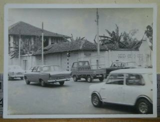 1950,  Singapore Traffic Real Photo 2
