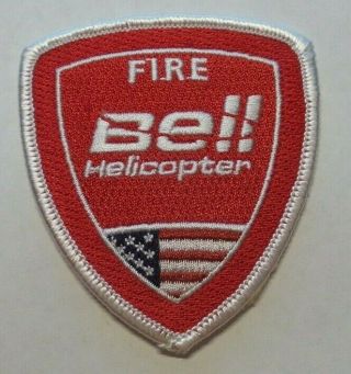 Bell Helicopter Fire Dept Fort Worth Texas 3 " Patch
