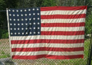 Vintage Large American Flag 48 Stars 5 X 7