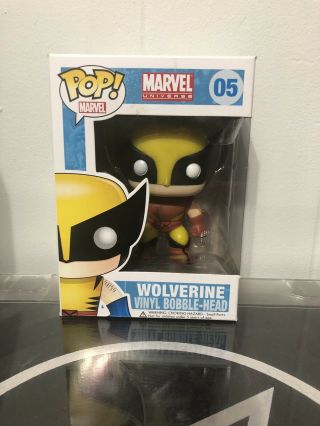 Funko Pop Marvel X - Men Wolverine (brown) - Zapp Comics Exclusive - Rare