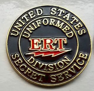 Us Secret Service Uniformed Division Ert Mini Pin Emergency Response Team Badge