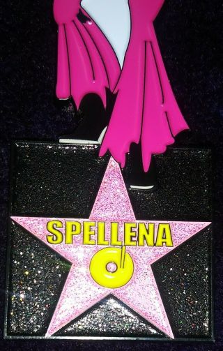 Selena Quintanilla’s “Monster Golf” Fiesta Medal 2018 Spellena 3