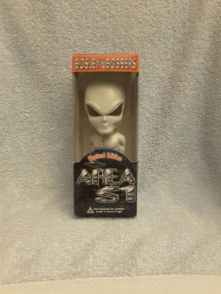 Bosley Bobbers Area 51 Alien Bobblehead
