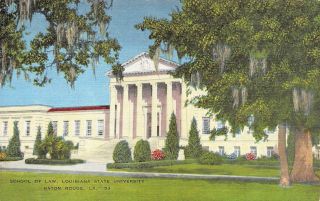 La,  Baton Rouge School Of Law Louisiana State University C1940 