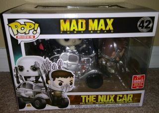 Funko Pop Ride Mad Max Fury Road The Nux Car Limited Edition 5000 Sdcc 2018