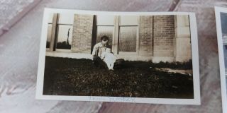 10 Vintage Black & White Snapshots Photos Old Photographs Kids Family MCM 3