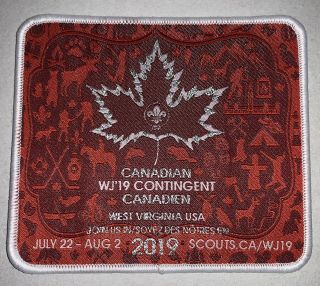 Canadian World Jamboree Wj 2019 Boy Scout