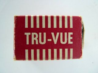 Early 30 ' s 40 ' s TRU - VUE Stereo View RARE Film Strip 