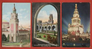 (6) 1915 Panama - Pacific International Exposition San Francisco