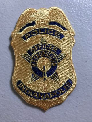 Indianapolis Indiana Police Department Patch In
