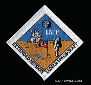 Grumman Lm - 11 - Apollo 16 - Lunar Module - Orion - Ab Emblem Space Patch
