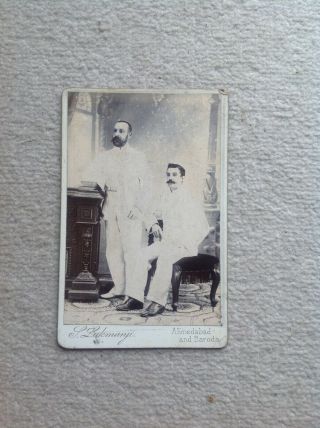 Victorian Cdv Photo,  Gujarat India