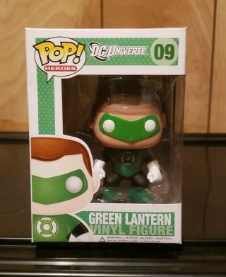 Funko Pop Heroes Dc Universe Green Lantern 09 Vaulted Box