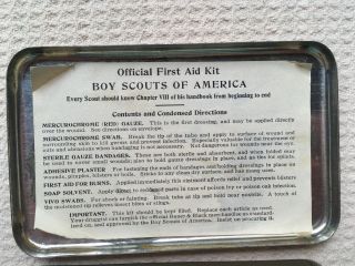 1926 Boy Scouts Of America Official First Aid Kit 2