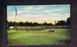 Awaiting Orders National Guard Of Pennsylvania N.  G.  P.  Ww I Era Postcard C1915