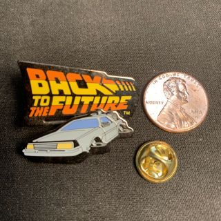 Universal Studios Back To The Future The Ride Delorean Collector’s Pin