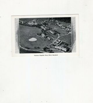 Perry Point,  Md.  Aerial View Of The Veterans Hospital