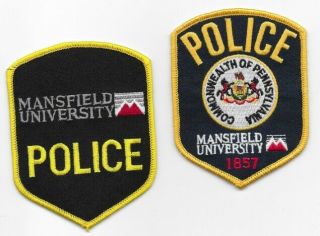 Campus Police 2 - Patch Set Mansfield University Pennsylvania