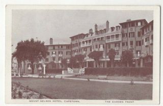 Mount Nelson Hotel Cape Town South Africa Vintage Postcard Us126