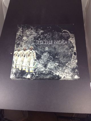 1969 " To The Moon Book " & 6 Record Box Set By A Time Life Records Presentation