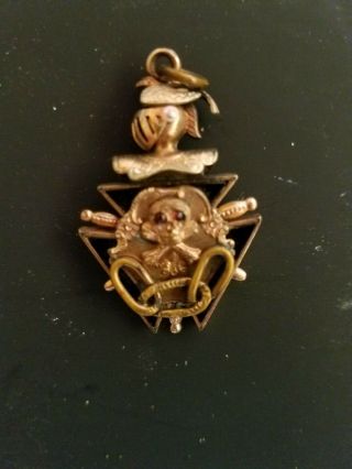 Vintage Knights Of Columbus Necklace Rare