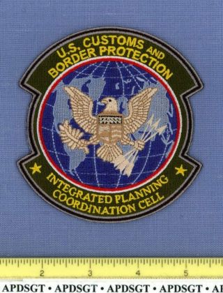 Uscs Border Protection Washington Dc Federal Police Patch Coordination Cell
