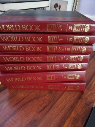 Vintage World Book Encyclopedia Set 1976 1 - 22 Complete Set