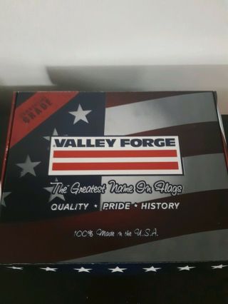 Valley Forge United States Flag 3 X 5 Ft Nylon Commercial Grade Made In Usa