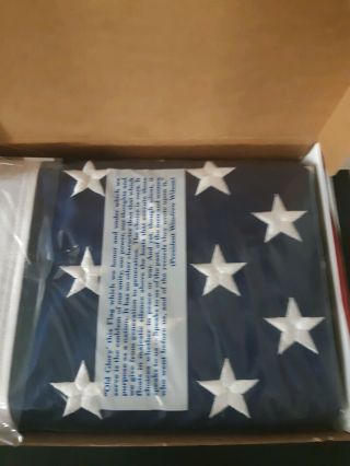 Valley Forge United States Flag 3 x 5 Ft Nylon Commercial Grade Made In USA 2