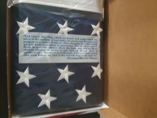 Valley Forge United States Flag 3 x 5 Ft Nylon Commercial Grade Made In USA 4