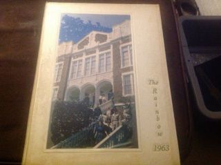 1963 Academy Of Richmond County Yearbook Annual Augusta Georgia Ga