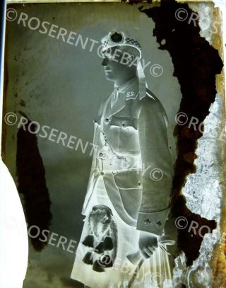 1915 Argyle & Sutherland Highlanders - Lt G S Miller 3 glass negative 22 by 16cm 3