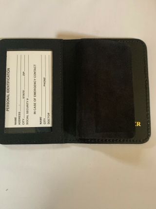 York City Detective Family MemberThin Blue Line Min Pin Wallet And ID Holder 3