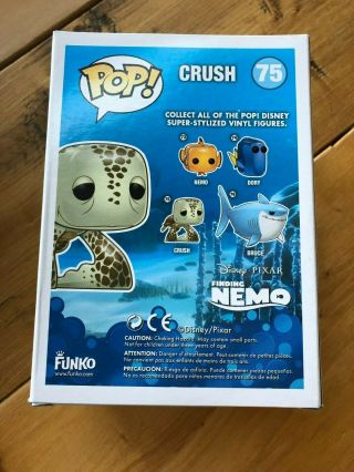 Funko Pop Finding Nemo Crush 75 Vaulted Disney Pixar 3