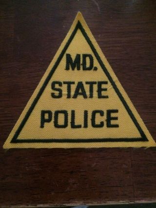 Maryland Police - Md State Police - Md Police Patch